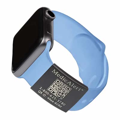 Photo of a Medical ID for Apple Watch accessory
